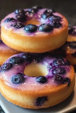 Keto Blueberry Donuts