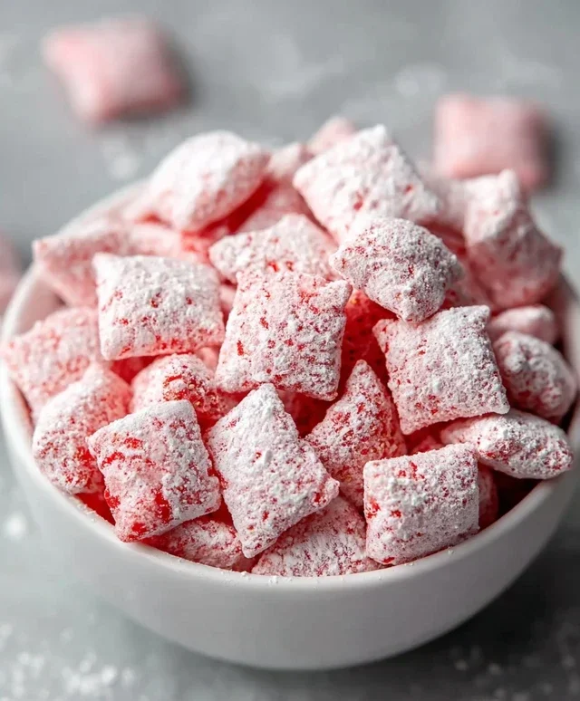 Strawberry Shortcake Puppy Chow
