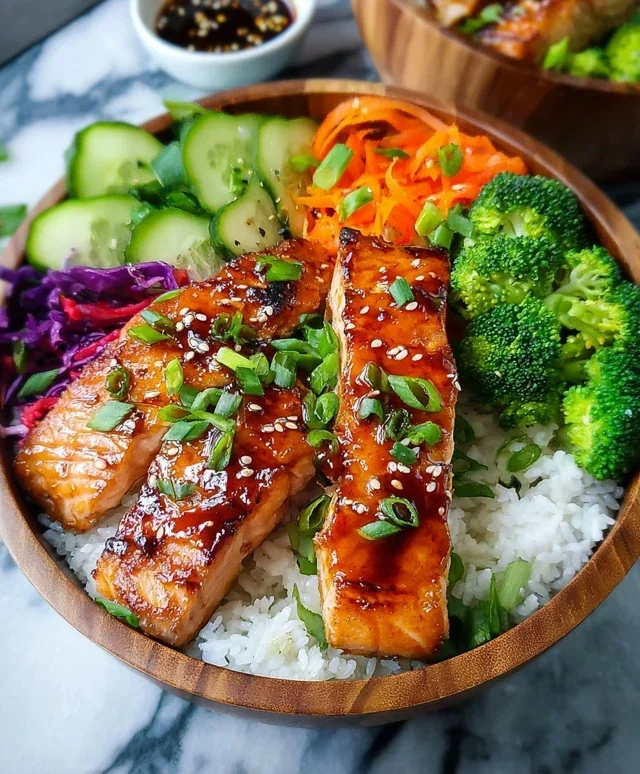 Meal Prep Teriyaki Salmon Rice Bowls