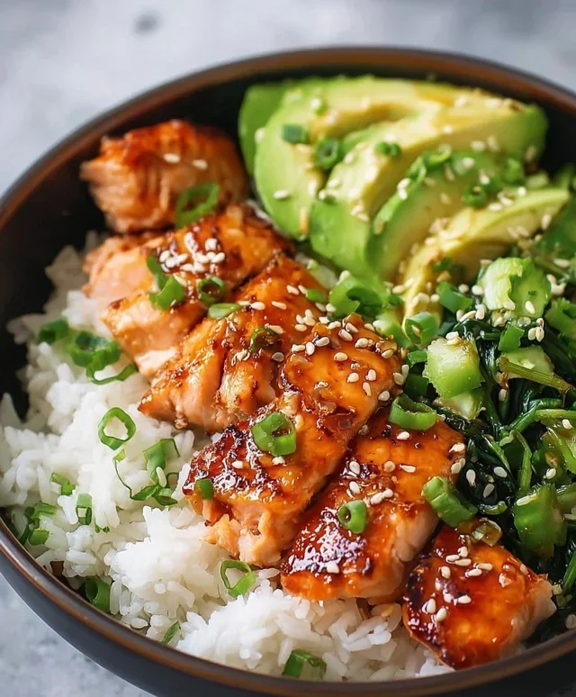 Salmon Crispy Rice