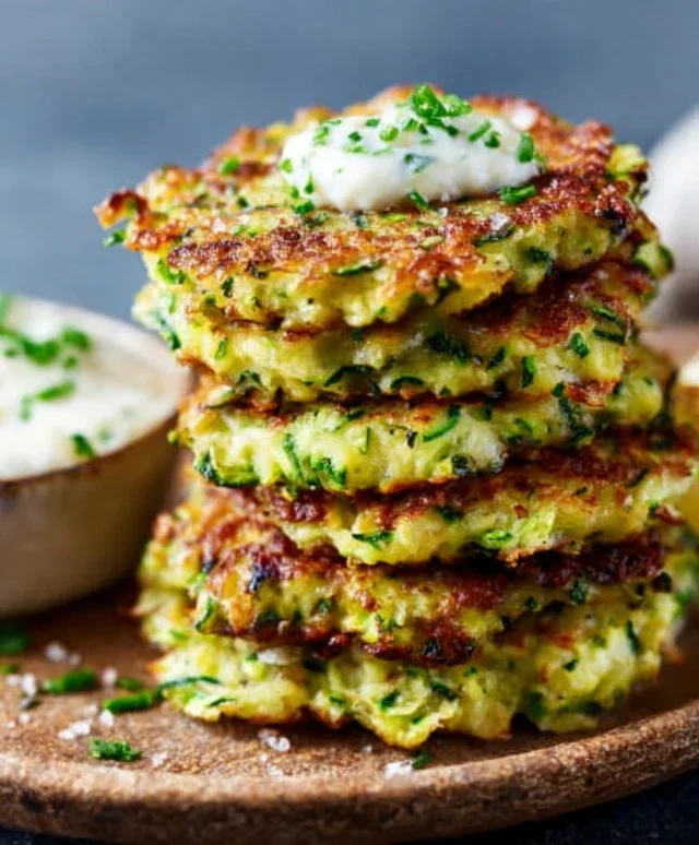 Crispy and Easy Zucchini Fritters Recipe