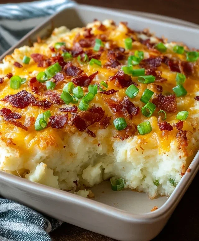 Twice Baked Potato Casserole