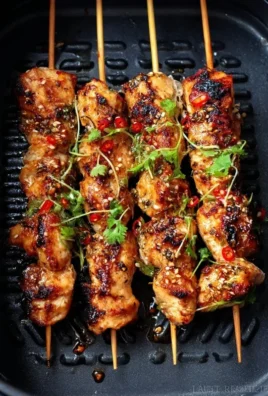 Bang Bang Chicken Skewers
