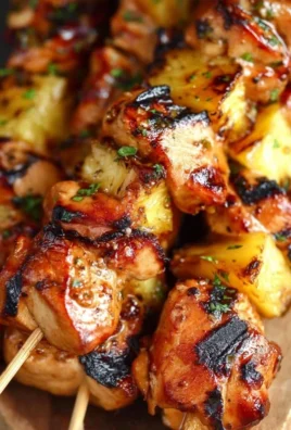 Pineapple Chicken Kebabs Recipe