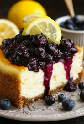 Lemon Blueberry Cheesecake