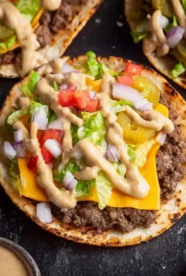 Smash Burger Tacos