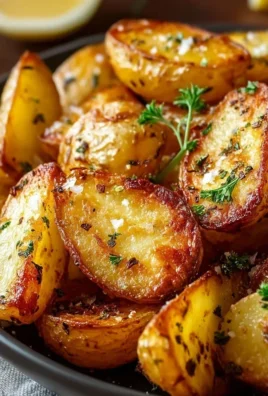 Authentic Greek Potatoes: Crispy Lemon Perfection!