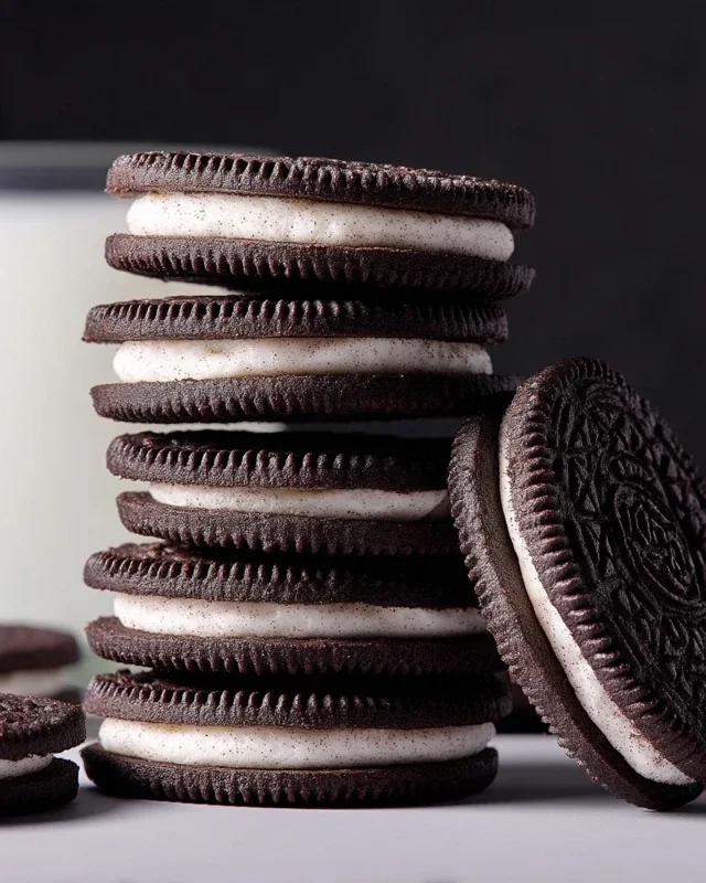 Homemade Oreo Cookies