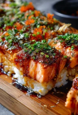 Spicy Salmon Sushi Bake Recipe