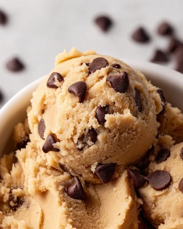 Edible Chocolate Chip Cookie Dough Recipe