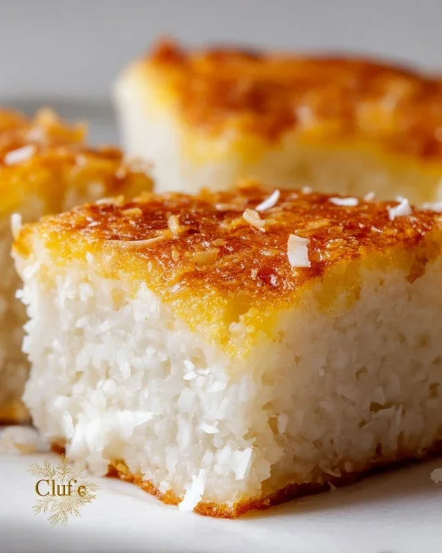 Sticky Coconut Cake