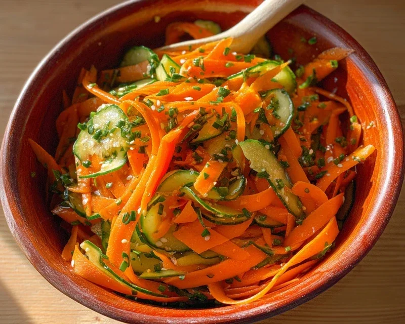 Cucumber Carrot Salad