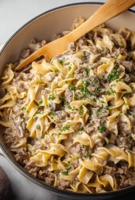 30-Minute Ground Beef Stroganoff