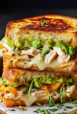 Chicken Avocado Melt Sandwich