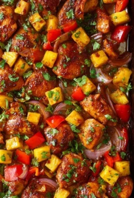 Hawaiian Chicken Sheet Pan