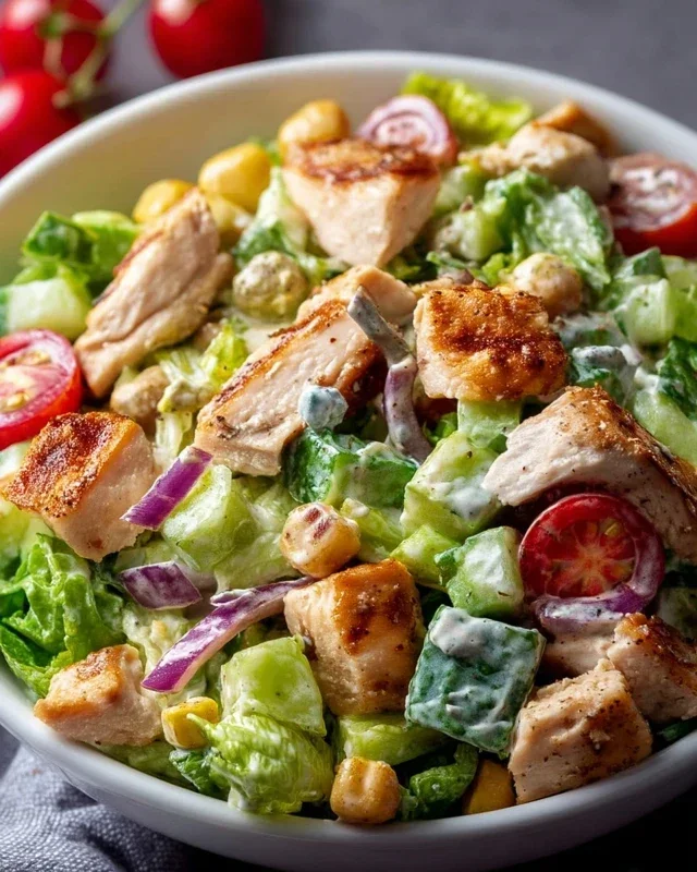 Healthy Ranch Chicken Salad