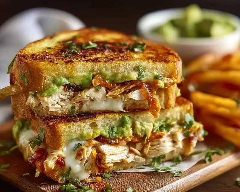 Chicken Avocado Melt Sandwich