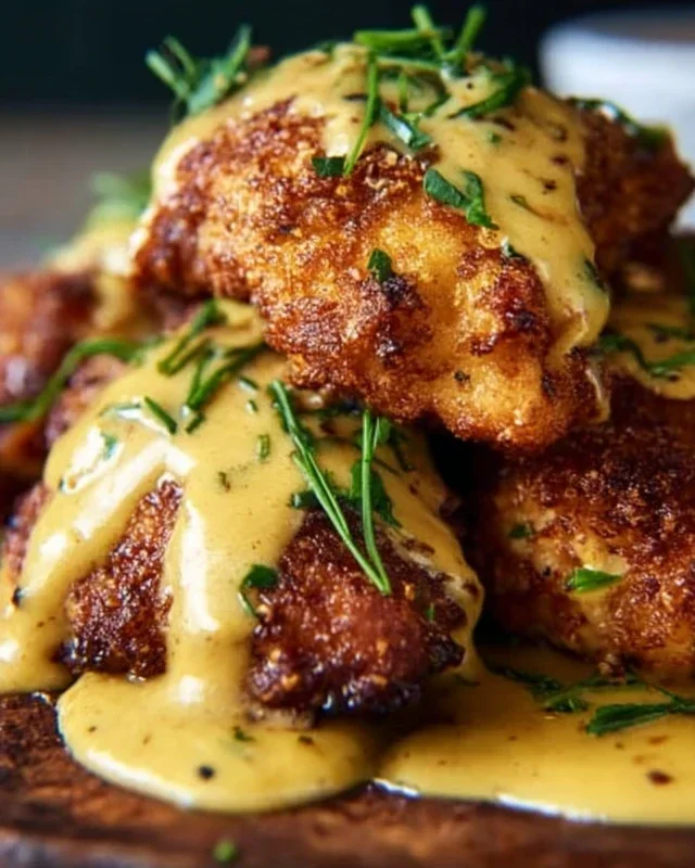 Pretzel Chicken with Mustard-Cheddar Sauce: An Amazing Ultimate Recipe