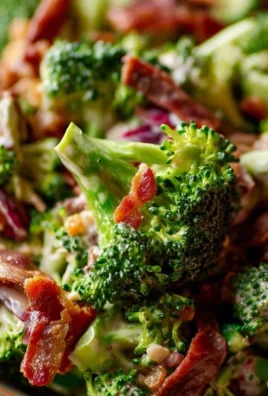 Broccoli Salad with Beef Beef Bacon Recipe