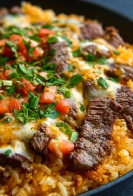 Steak Queso Rice A Flavorful Recipe