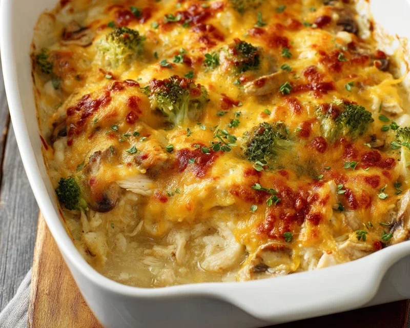 Easy Low Carb Chicken Casserole