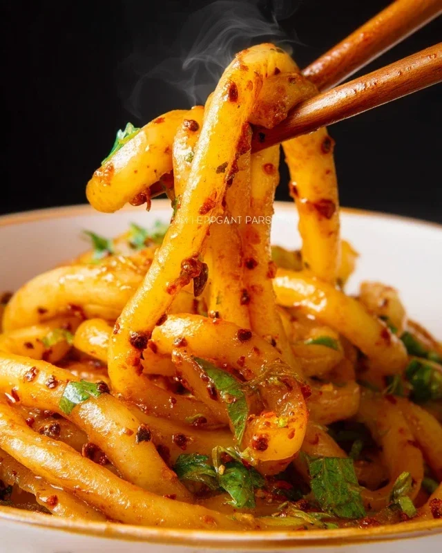 Spicy Potato Noodles