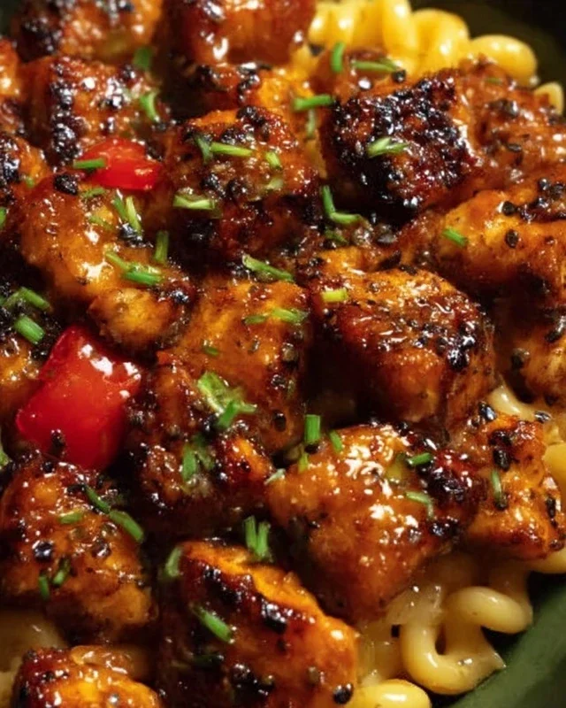 Sweet and Spicy Honey Pepper Chicken