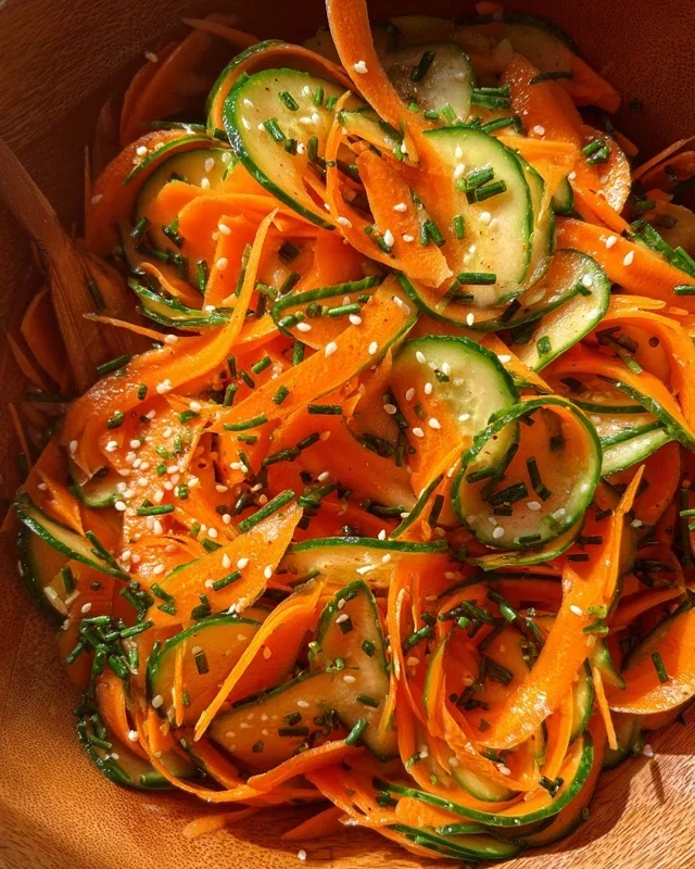 Cucumber Carrot Salad