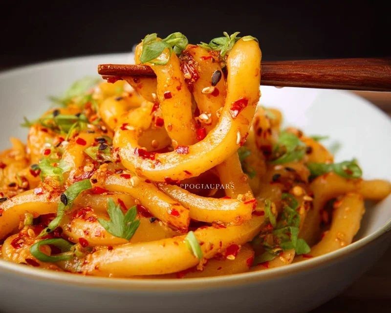 Spicy Potato Noodles