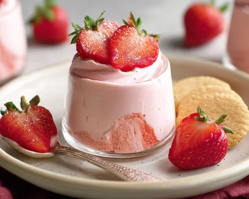 Strawberry Mousse