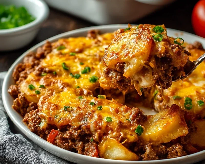 Hobo Casserole Ground Beef