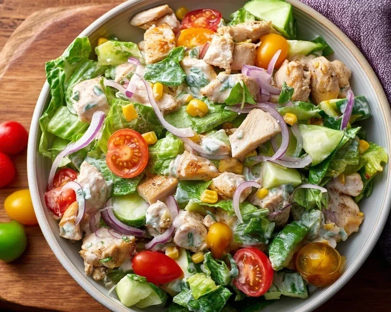 Healthy Ranch Chicken Salad