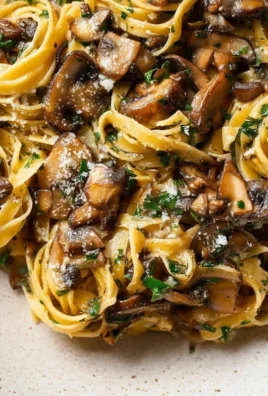 Garlic Mushroom Pasta