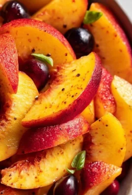 Summer Peach Fruit Salad