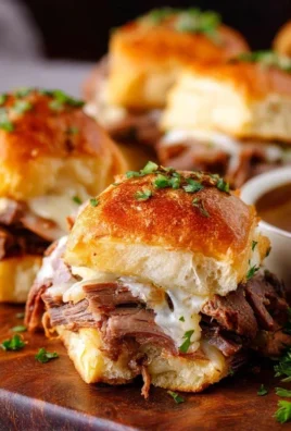 Easy French Dip Sliders Recipe