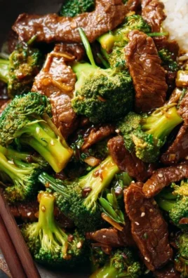 Chinese Beef and Broccoli (牛肉炒西兰花)