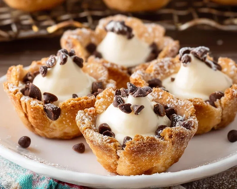 Mini Cannoli Cups
