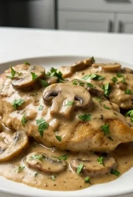 Creamy Mushroom Chicken Recipe
