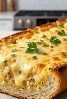 BEST CHEESY GARLIC BREAD RECIPE