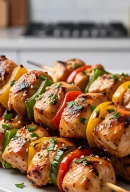 Air Fryer Chicken Skewers (VIDEO)