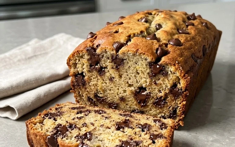 Easy Chocolate Chip Banana Bread
