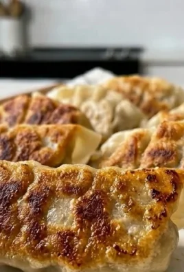 Chicken Potstickers (Pan Fried Dumplings)