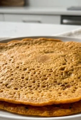 Masoor Dal Chilla | Savory Red Lentil Pancakes