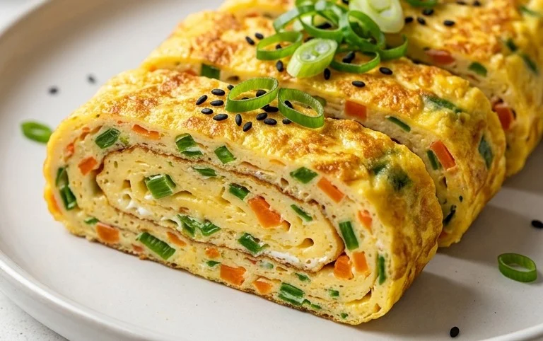 Gyeran Mari (Korean Rolled Omelette)