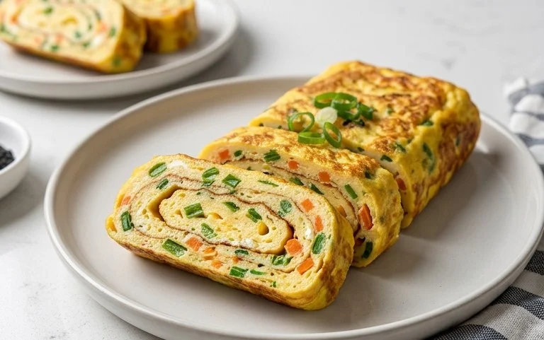 Gyeran Mari (Korean Rolled Omelette)