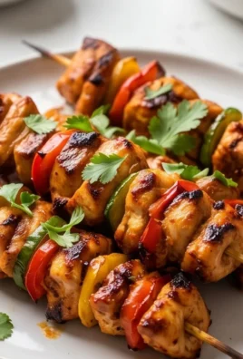 Mexican Barbecue Chicken Skewers