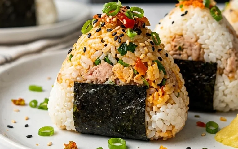 15-min. Easy Japanese Tuna Onigiri
