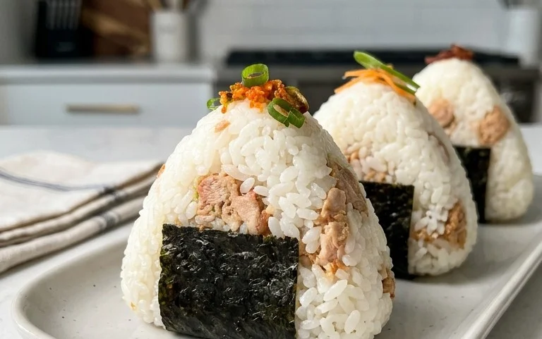 15-min. Easy Japanese Tuna Onigiri