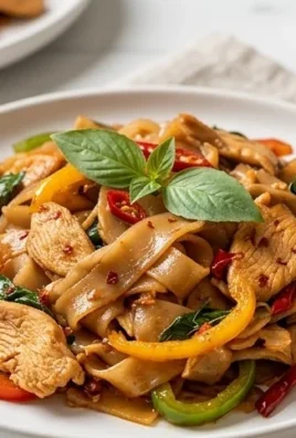 Drunken noodles