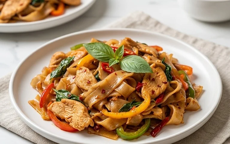 Drunken noodles